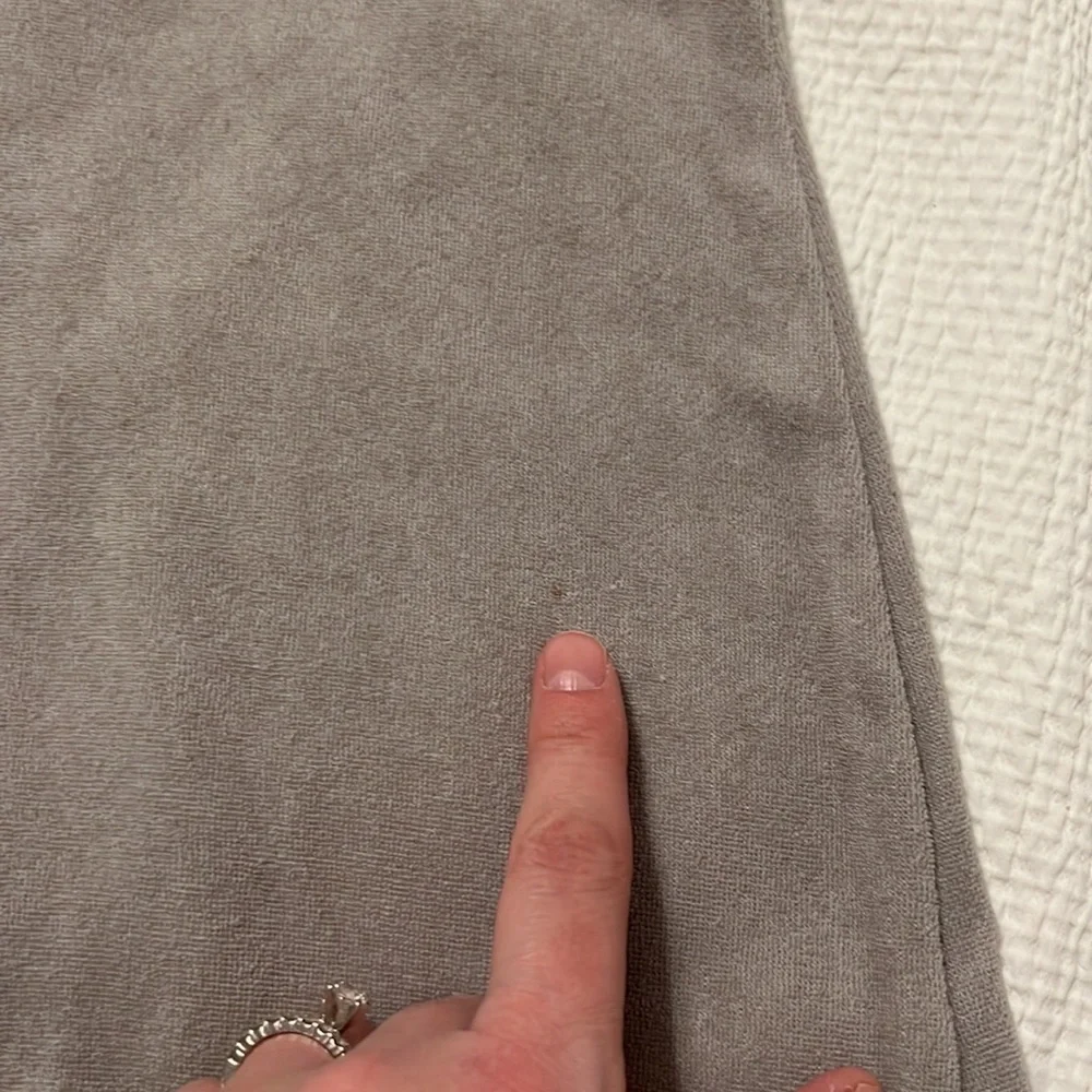 Grey Terry Romper - Picture 3 of 5